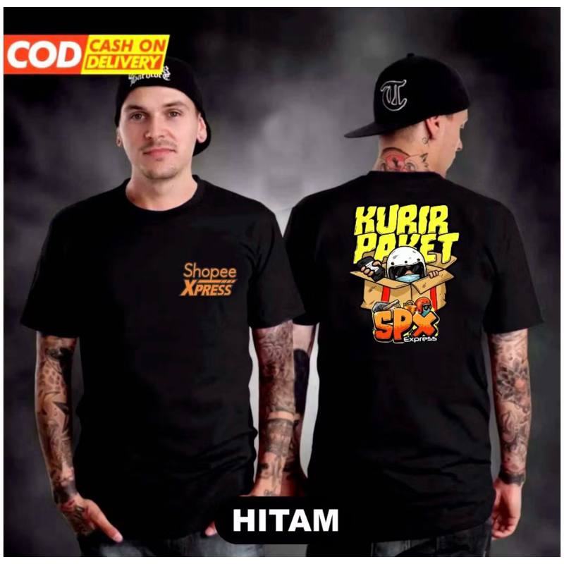 SPX COURIER PACKAGE เสื้อยืด DISTRO สําหรับผู้ชาย