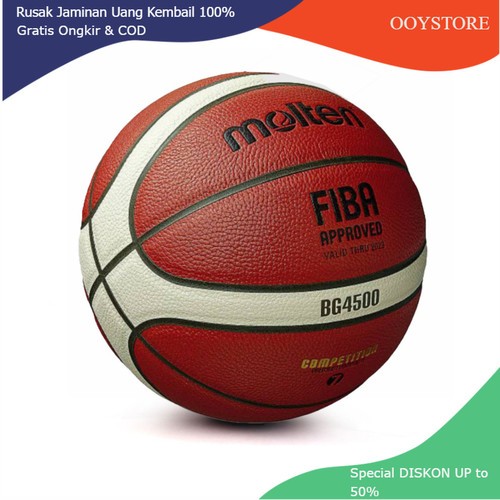 MOLTEN ลูกบาสเก็ตบอล Molten BG4500 BG5000 SIZE 6 บาสเก็ตบอล ORIGINAL