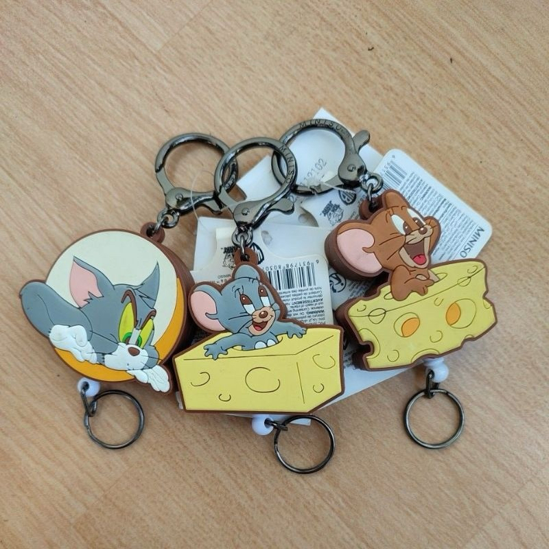 MINISO พวงกุญแจ TOM AND JERRY
