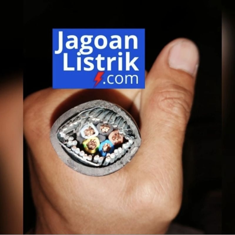 NYY Cable 5x10 mm2 สีดํา NYY สายไฟ 5 x 10 mm2 สีดํา Supreme