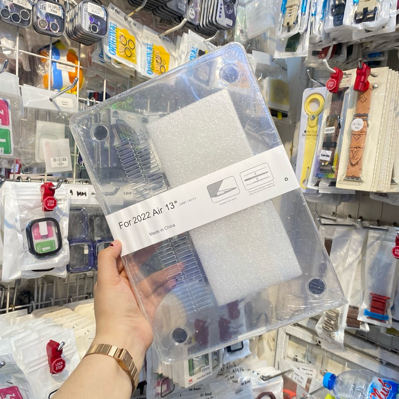 คริสตัลใสสําหรับ Macbook Air M2/M3/M4 (A2681/A3113/A3240) 13 inc