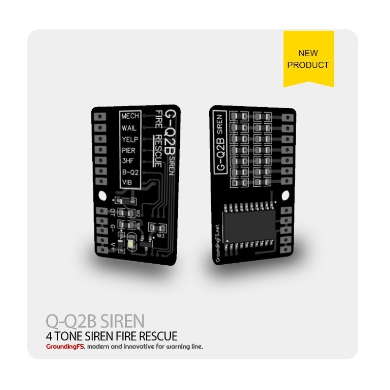 G-Q2B EQ2B FIRE SIREN RESCUE