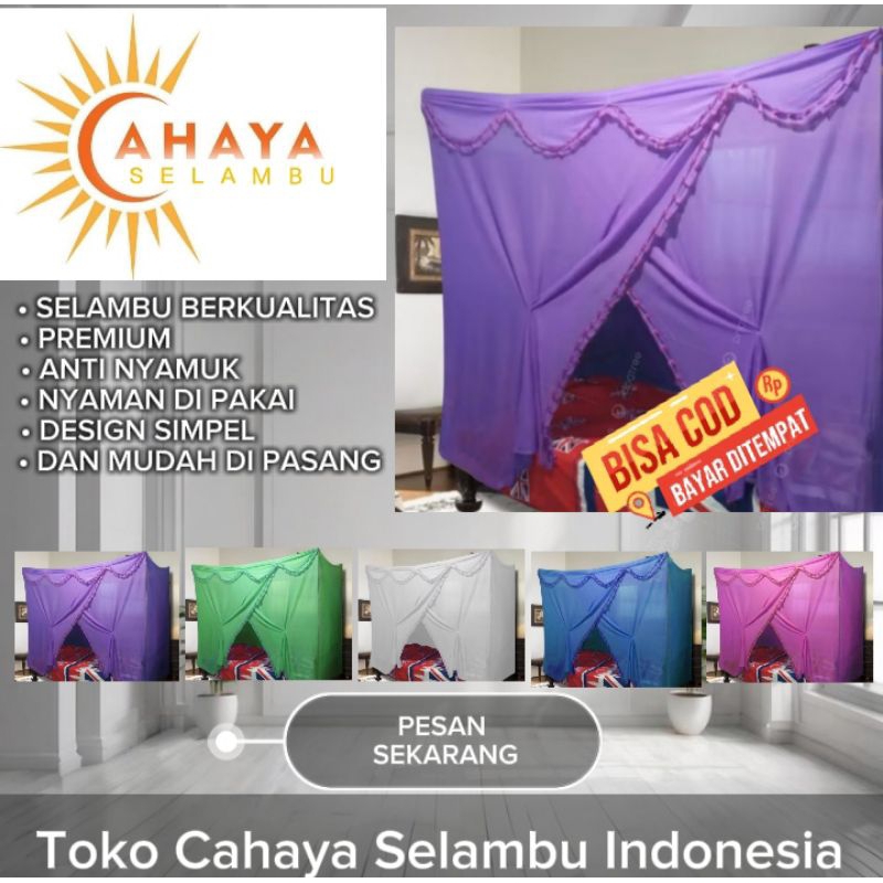 TENDA ANTI-MOSQUITO MOSCOW / FOLDING MOSCOW / PREMIUM STRONG JUMBO TEBL MOSCOW SIZES 160X200 CM, 180