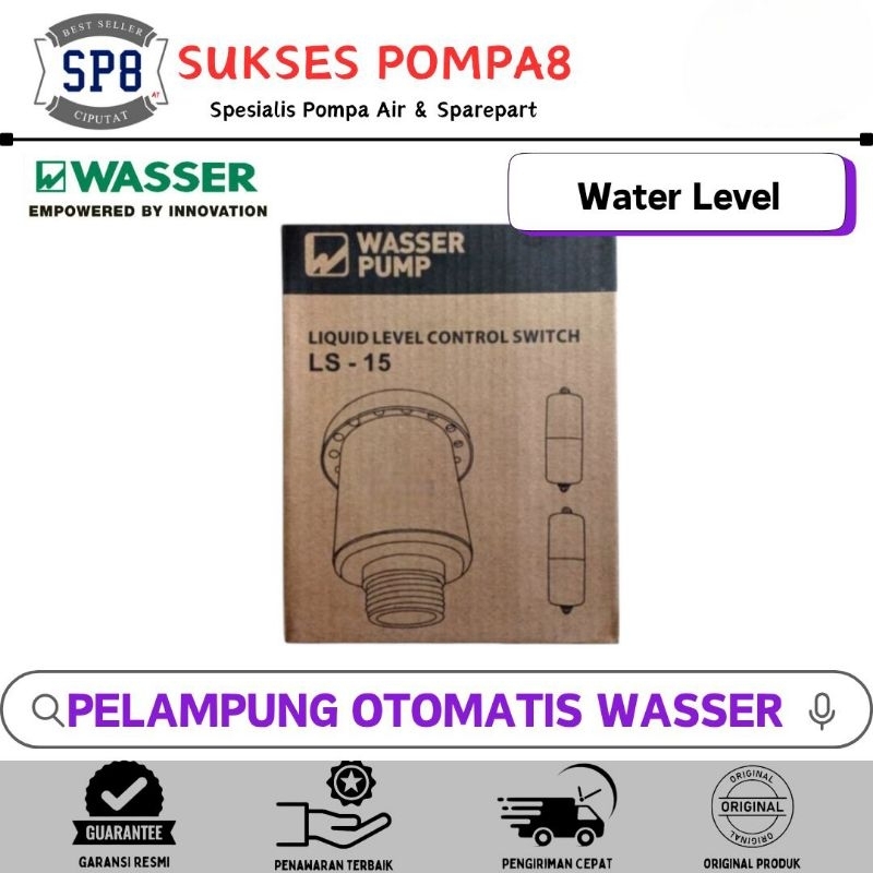 RADAR WASSER LS-15 ลูกลอยทาวเวอร์อัตโนมัติ