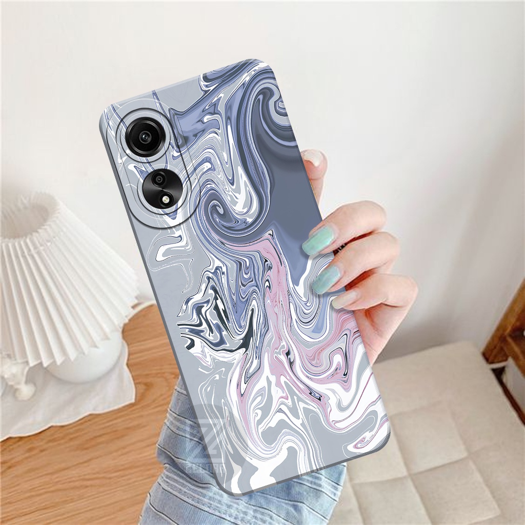 เคส HP Oppo A78 4G 2023 - เคสแฟชั่นบทคัดย่อ - ZELORA - Oppo A78 4G Softcase - เคส Oppo A78 4G - เคส 