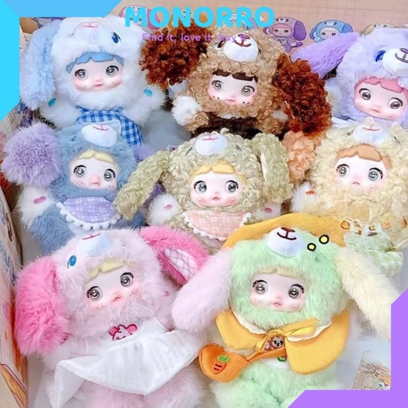 GANTUNGAN Ready ORI กล่องตาบอด Nommi V5 Puppy Dairy Series กระเป๋าแขวน Nommi V5 ไวนิล