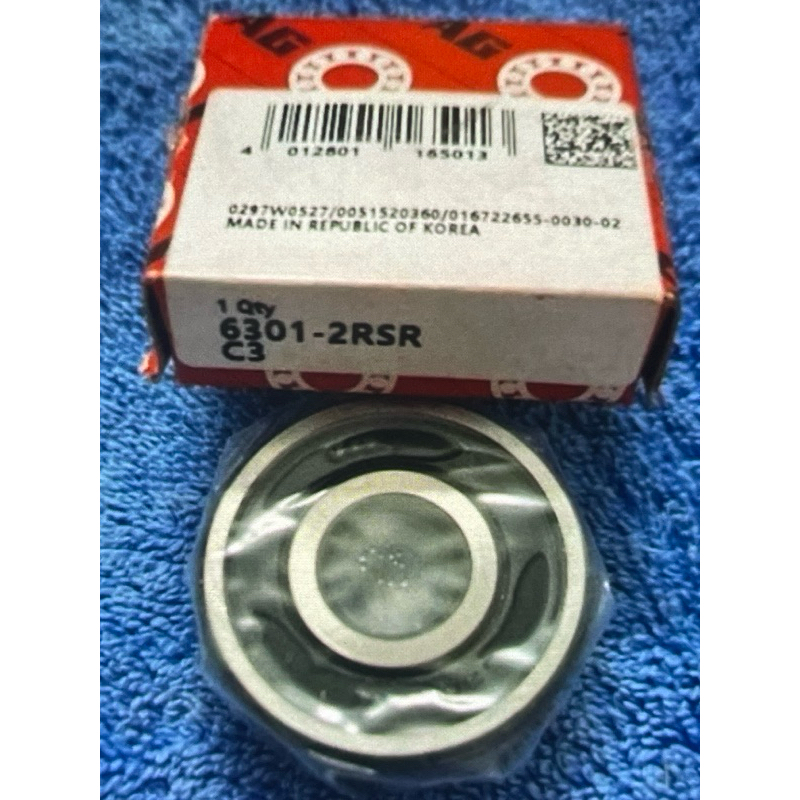 แบริ่ง 6301 2RS / 6301 2RS C3 FAG ORIGINAL