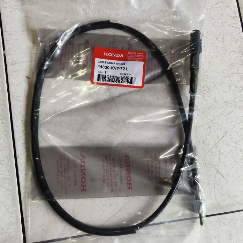 Honda KVY Beat Fi Beat Pop Vario CBS Speedometer KM Cable 44830-KVY-721