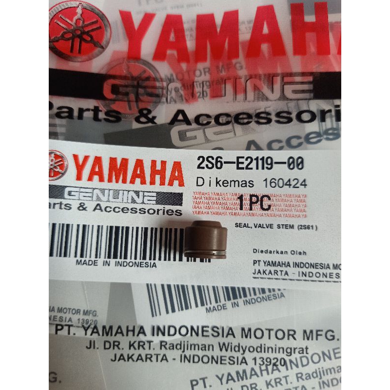 ซีลวาล์ววาล์ว STEM JUPITER MX VIXION MX KING MX NEW 2S6-E2119-00