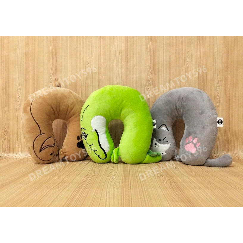 Dreamtoys96 Animal Palm Button Neck Pillow Headrest