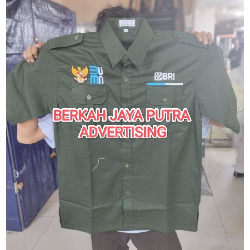 KEMEJA เสื้อ BRI Bank สุดพิเศษ BUMN K-2