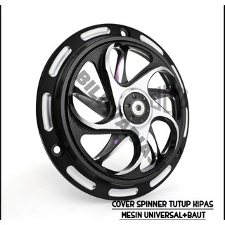 COVER SPINER SPINNER PUTAR KIPAS / RADIATOR UNIVERSAL SEMUA MOTOR DIJAMIN BERPUTAR LAMA PNP MIO VESPA BEAT SCOOPY VARIO