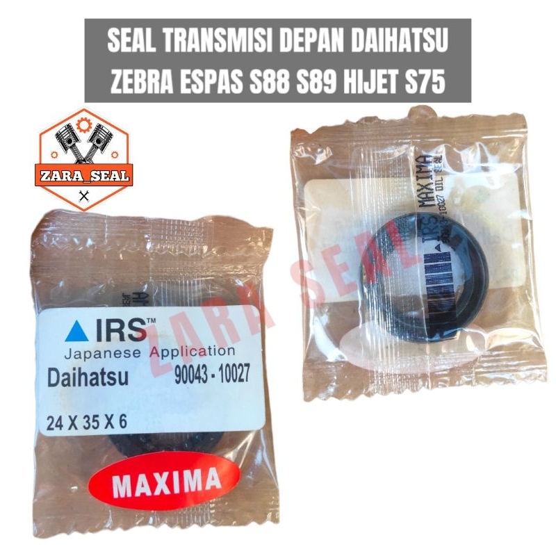 FRONTMISSION SEAL DAIHATSU ZEBRA ESPAS S88 S89 HIJET S75 90043-10027