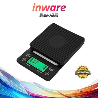Timbangan Kopi Digital 3kg 5kg, Coffee Scale for V60 Manual Brew, Akurasi Tinggi, Dilengkapi Timer & Tare Function, Ideal untuk Brewing Kopi di Rumah atau Café, Presisi 0.1gr, Mudah Digunakan, Pengukuran Akurat
