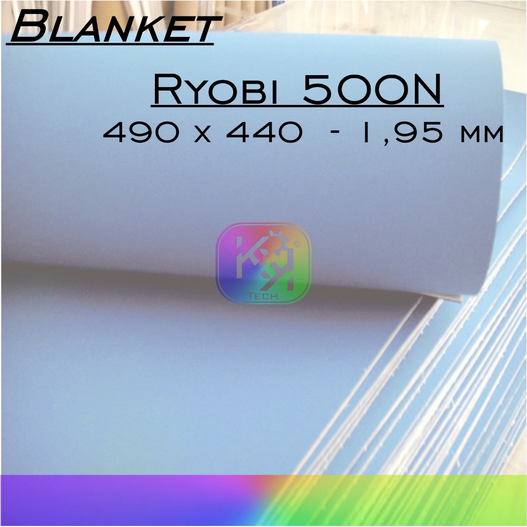 MESIN Ryobi 500n อะไหล่ผ้าห่ม Offset Printing Machine