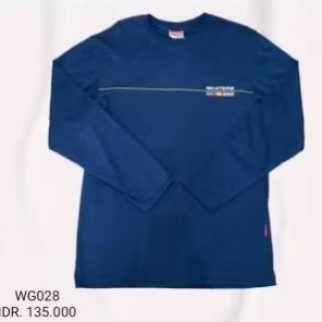 B LONGSLEEVE 992-A NAVY-WG028