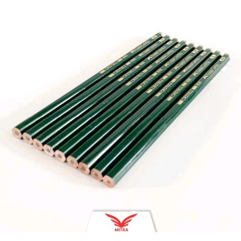 FABER CASTLE ORIGINAL PENCIL 9000HB/B/2B/3B/4B/5B/6B/7B/8B