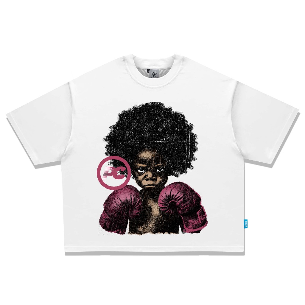 Popsicles Tshirt Boxy fit Oversize War Love Black I Boxyfit Oversize