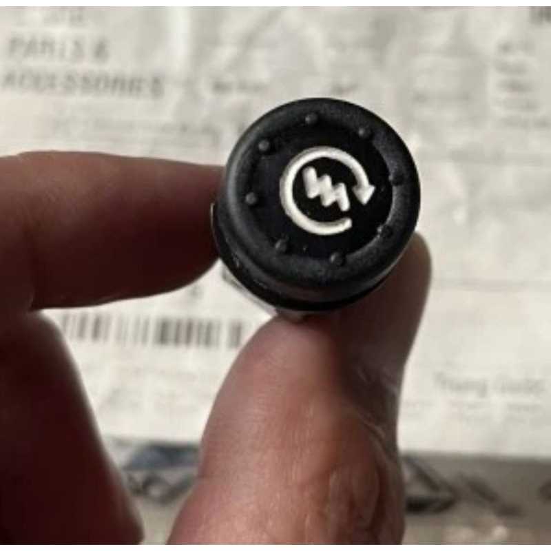 TOMBOL Original Vespa Zip, Fly, Liberty Starter Button 58057