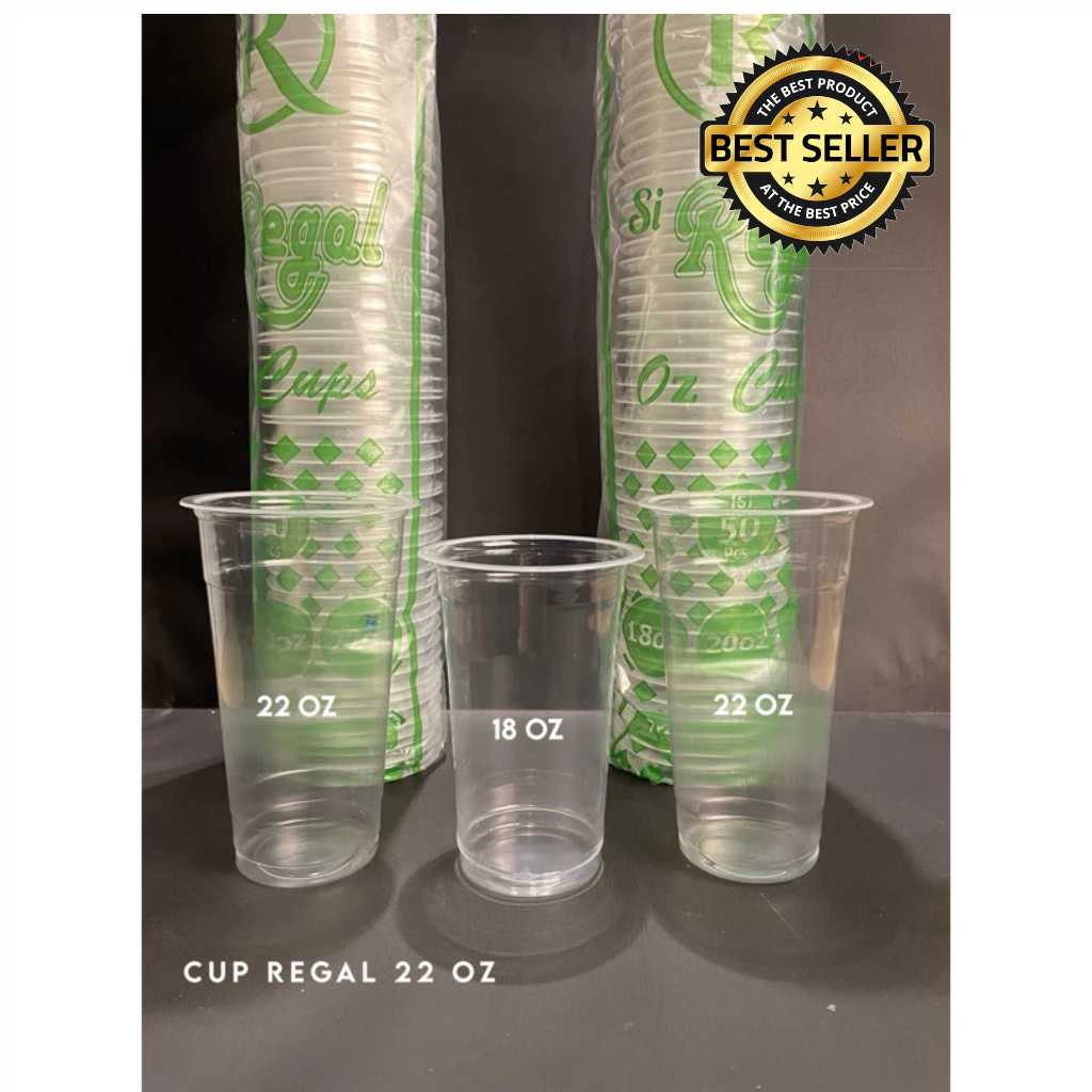 แก้วเครื่องดื่ม REGAL 12 ออนซ์ 14 ออนซ์ 16 ออนซ์ 22 ออนซ์ 50 ถ้วย / แก้ว Regal CUP