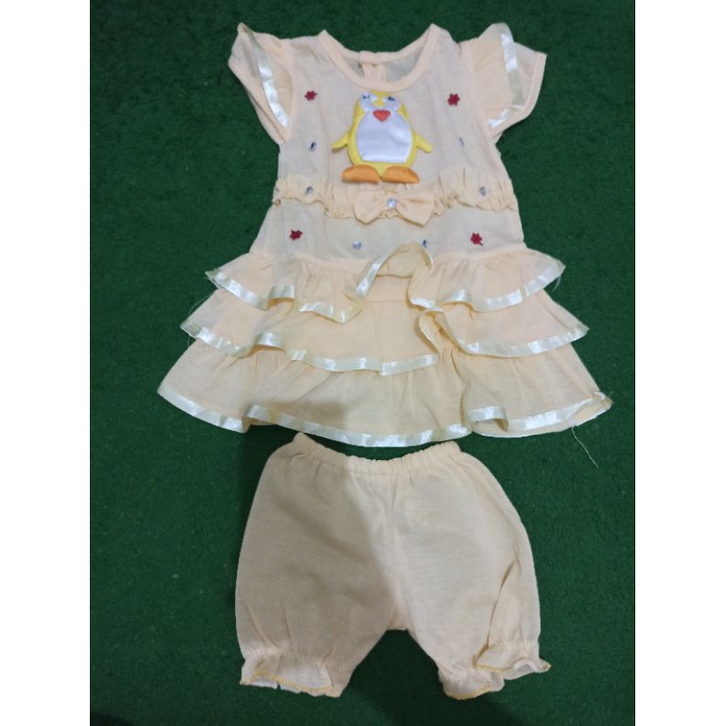 เสื้อผ้าเด็กผู้หญิง NB-8 Month ใหม่ 1 ชุด