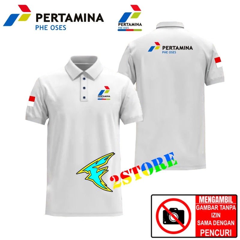 PERTAMINA PHAE OSS เสื้อยืดคอปก เสื้อยืด Wangky F2ASTORE