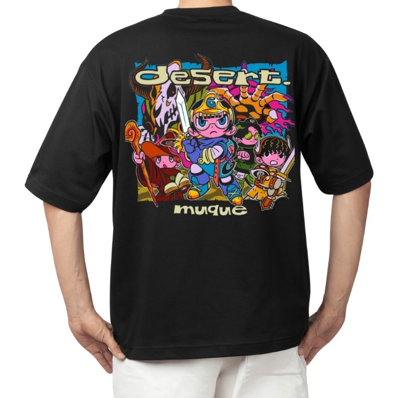 เสื้อยืดวงทะเลทราย Aise jpn Muque