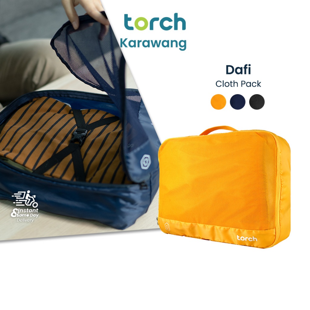 TORCH Dafi Cloth Pack กันน้ําเสื้อผ้ากระเป๋ากระเป๋ากระเป๋าเดินทางสําหรับ Eid Homecoming