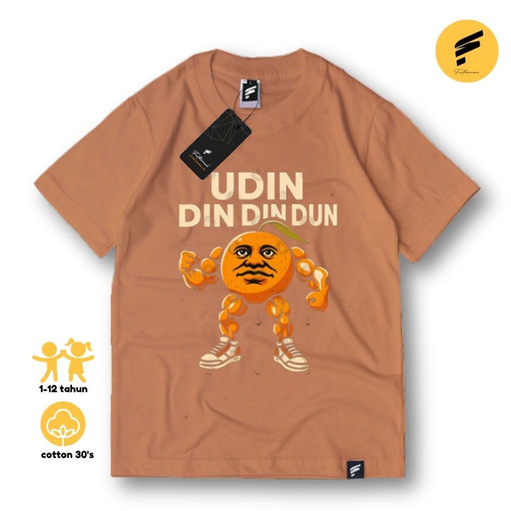 Furthermore - เสื้อยืดเด็ก UDIN DIN DUN - Cotton Combed 30s