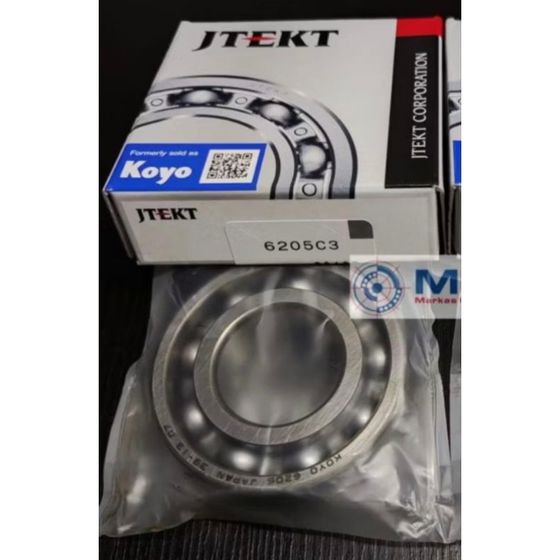 BEARING KRUK AS 6205 C3 KOYO ORIGINAL JAPAN 6205C3