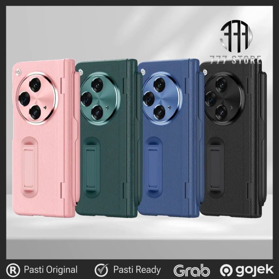 OPPO FIND N5 FOLD / N3 FOLD 5G CASE LUXURIOUS STAND ORIGINAL ARMOR HARD COVER ปากกาสล็อตปากกาฟรี STY