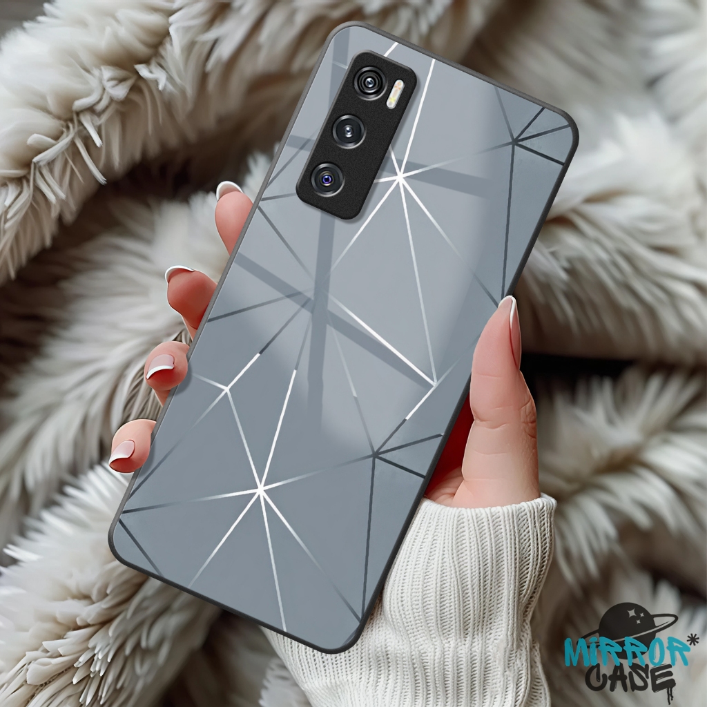 CLEARING WAREHOUSE GLOSSY CASE VIVO V20 SE SOFTCASE VIVO V2022 VIVO V2023 CASING HP - SHINY GLASS CA