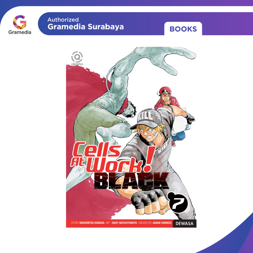 Gramedia Surabaya - Akasha : Cells At Work Black 07