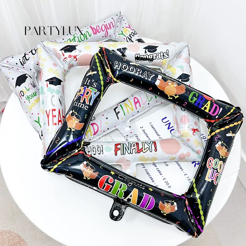 ลูกโป่งกรอบรูป HBD / ลูกโป่งฟอยล์กรอบรูป HBD / ลูกโป่งกรอบ / ภาพถ่าย HBD