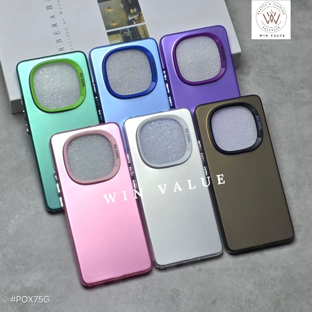 Poco X7 5G Case HYBRID IMD Color Plate Hologram SO COOL Case Poco X7 5G - WV