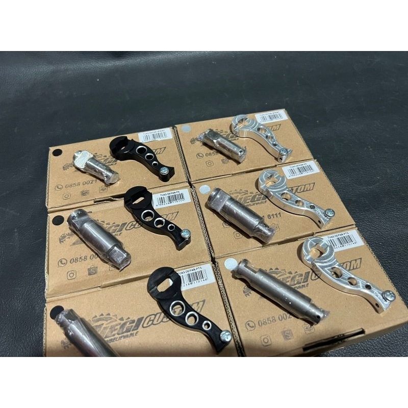 คันโยกต้นขาเบรกหน้า CNC Ziegi custom vespa Super sprint Pts excel px ฯลฯ Black & polish deal cnc Pnp. ปลีกส่ง