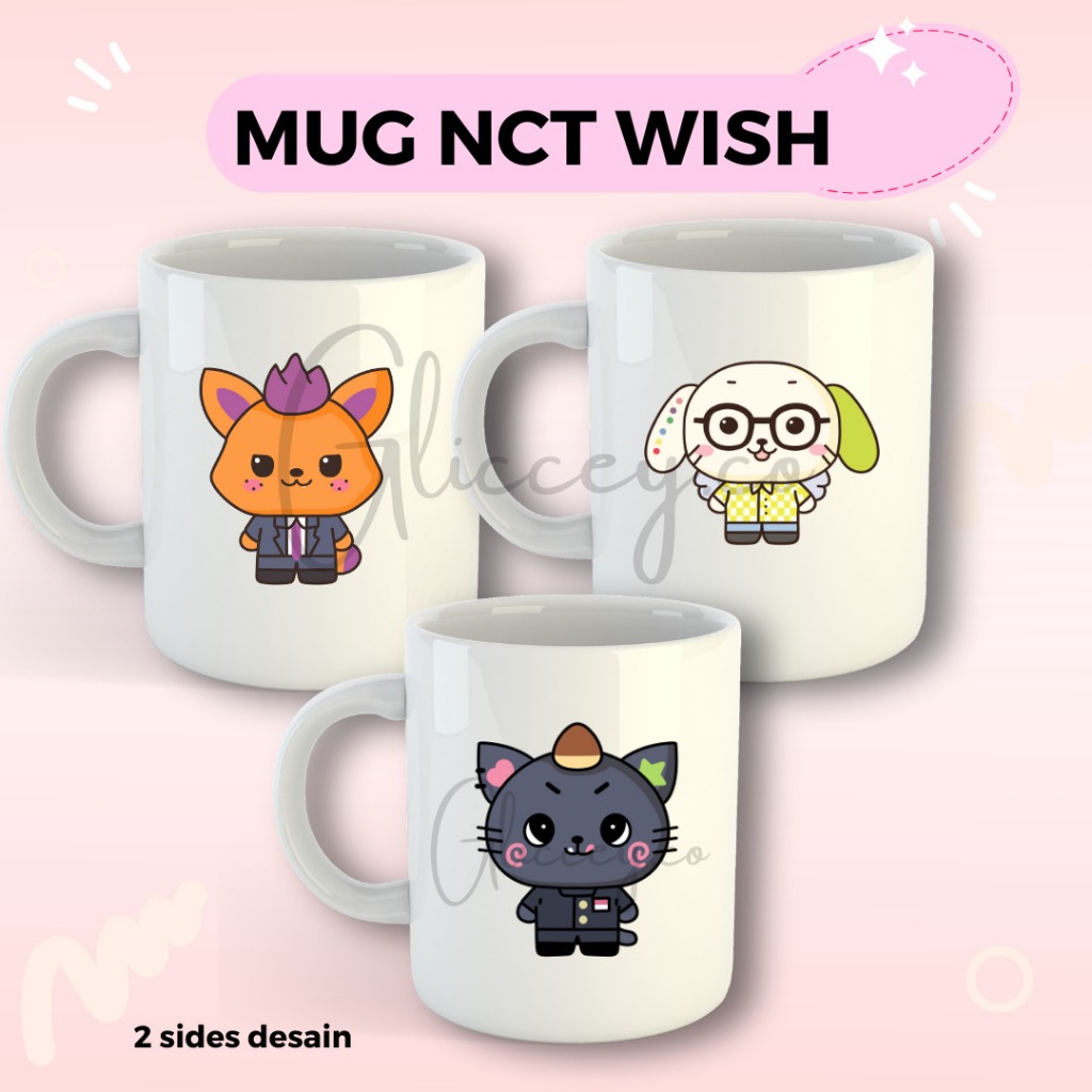 แก้วน้ํา NCT WISH || แก้ว KPOP NCT WISH