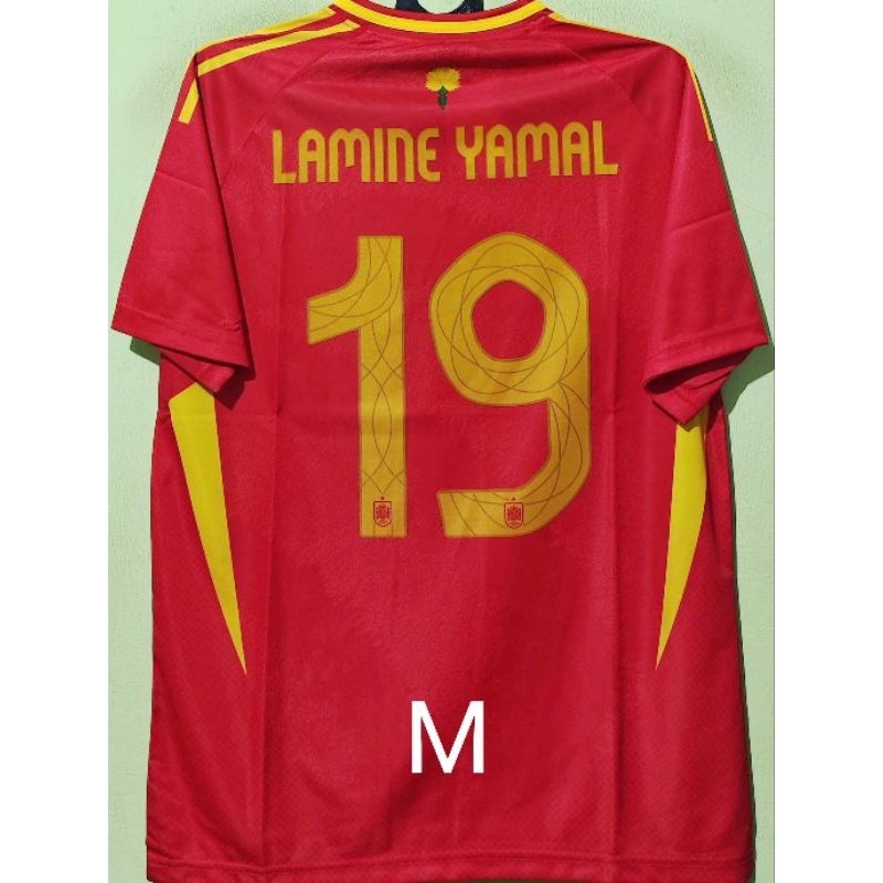 (ไมนัส) การพิมพ์เจอร์ซีย์ YAMAL Spanish