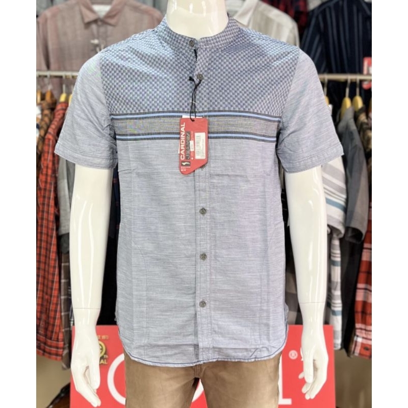 MOST KOKO MENS CARDINAL JEANS SHORT SLEEVE