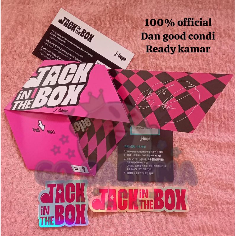 อัลบั้มเท่านั้น JITB JHOPE PINK BTS อย่างเป็นทางการ