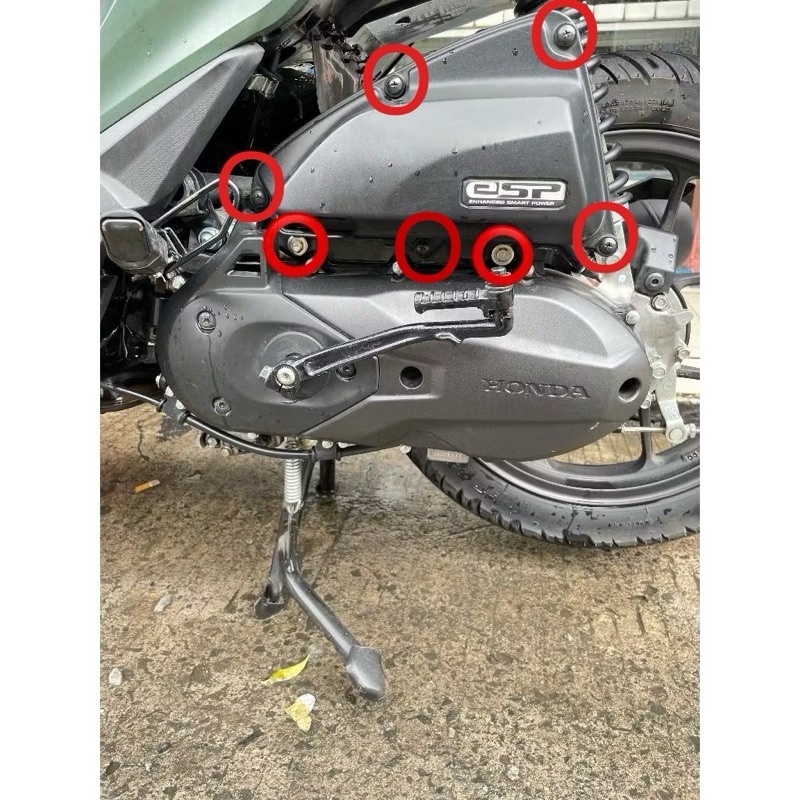 STAINLESS STEEL BOLT 2 KEYS BEAT SCOOPY FILTER BOX ราคา 7 BOLT