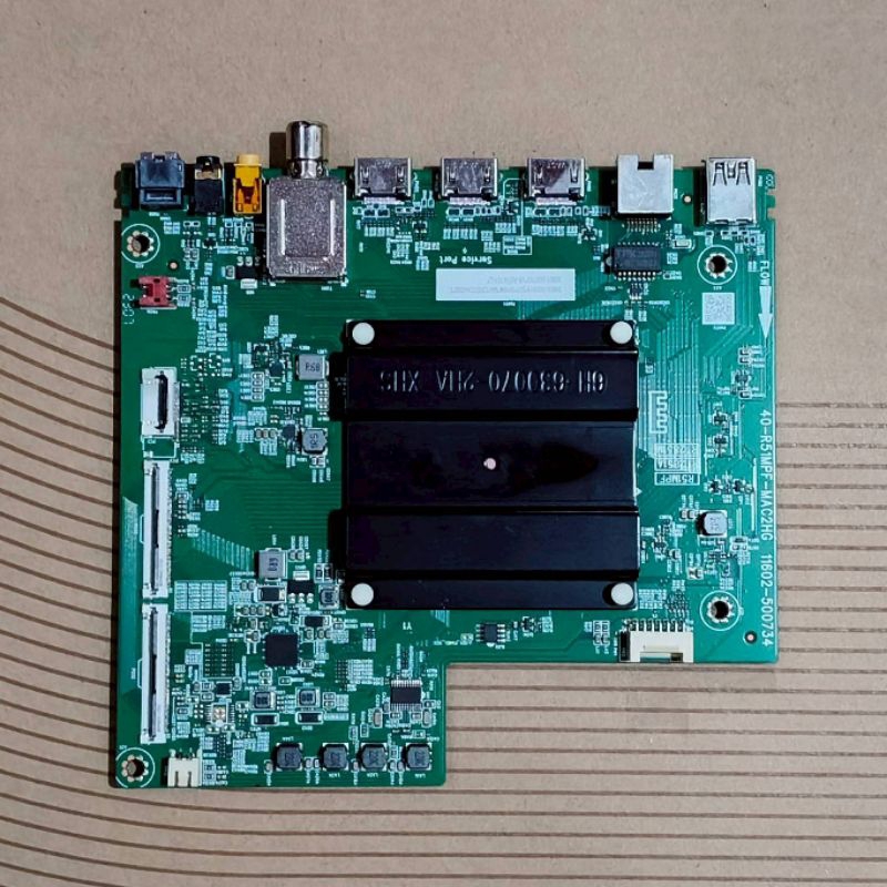 TCL 43A28 / 43Q6 / TCLP635 / L43A18 เมนบอร์ดทีวีเดิมถอดทดสอบปกติ