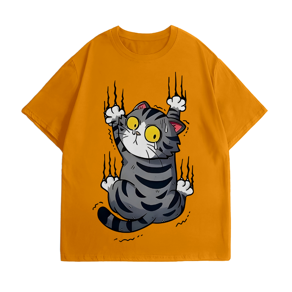 KATUN เสื้อยืดเด็กชาย 3-16 Years Old Cat Premium Cotton 30s Material