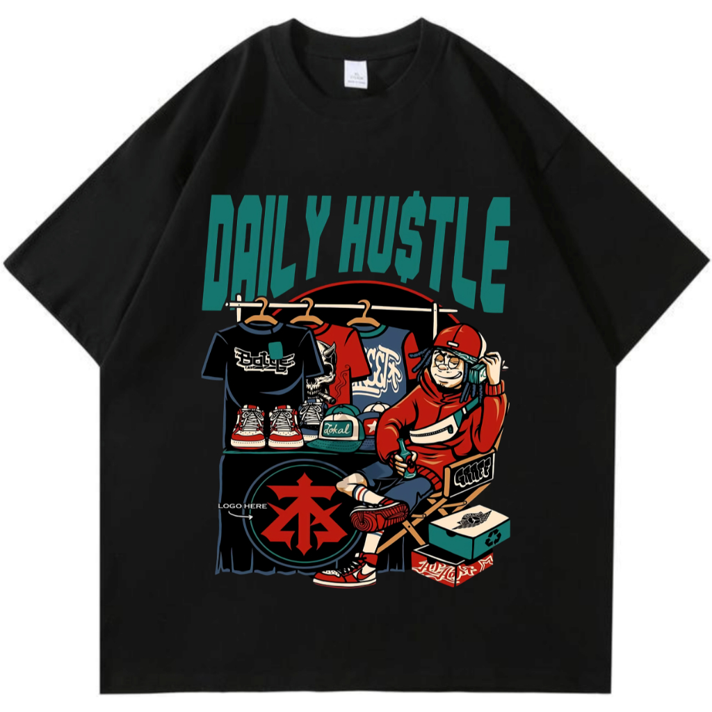 AA Tshirt Daily Hustle