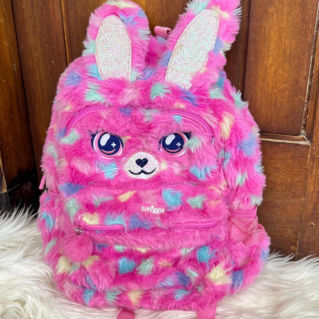 Smiggle Backpack Junior Fluffy Hop Preloved