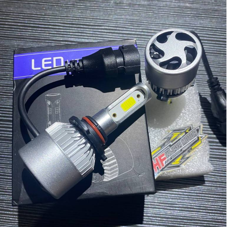 ไฟหน้า LED ระบบแสงอัตโนมัติ Cob S2 9005 9006 ไฟหน้า LED รถจักรยานยนต์ H4 8000lm S2