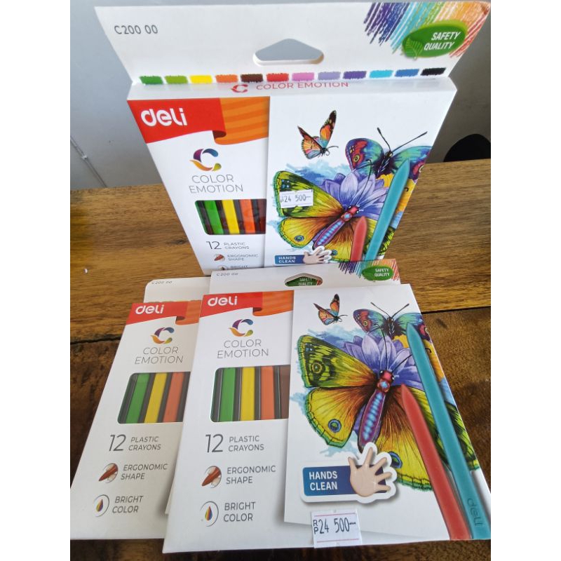 DELI 12 สี EMOTICON*