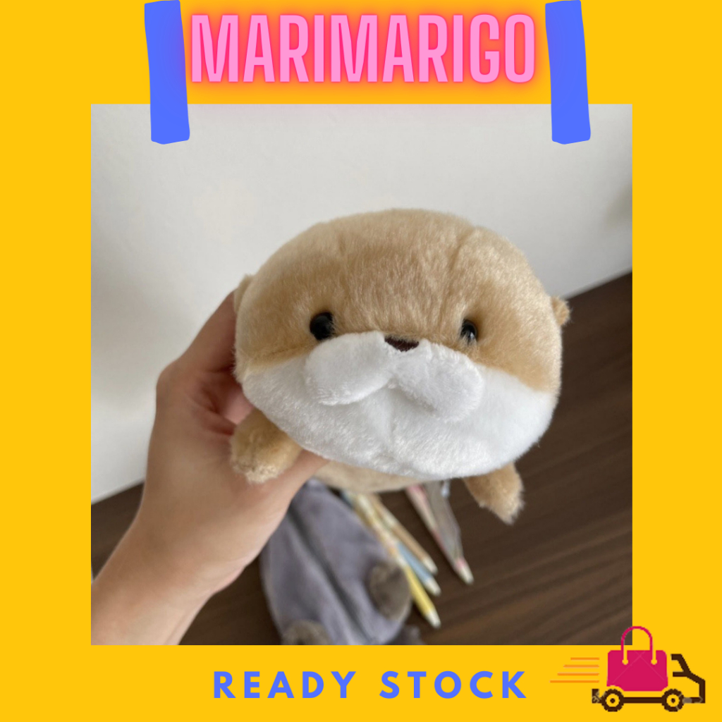 Little Otter Plush Pencil Case Creative Pencil Case Plush Cute Funny School Pencil Case