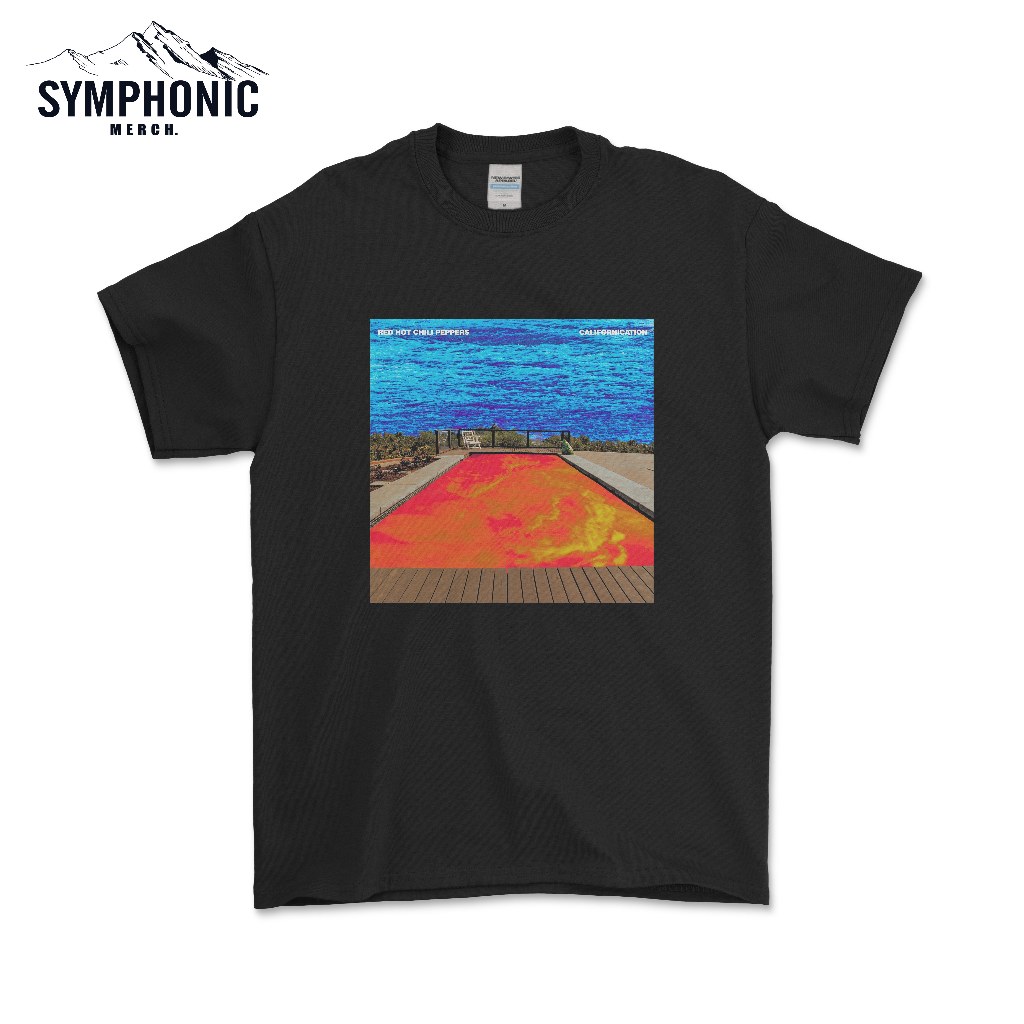 RHCP RED HOT CHILI PEPPERS CALIFORNICATION BAND MUSIC เสื้อยืดปก ALBUM