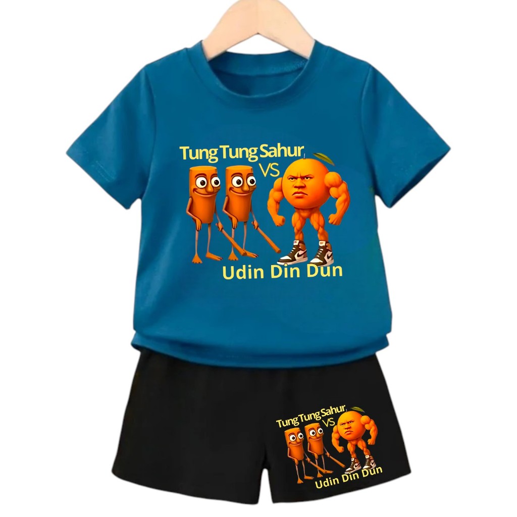 LADY HOUSE-BOYS AND GIRLS SUITS TUNG TUNG SAHUR UDIN DIN DUN AGES 2 ถึง 10 ปี